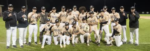 Hackleburg Panthers are, front row from left, Jakoby Bruns, Kross Weeks, Chandler Benford, Gavin Heggy, Carson Swinney, JaQuan Reeder, Cameron Ingram and Maddox Vickery. Back row, Alan Slusher, Jon McKinney, Payton Scott, Edge Weeks, Jayce Ables, Blaise Vickery, Ross Hudson, Drew Williams, Abe Morgan, Aydan Beard, Braiden Godwin, Jaxon Fincher, Brynn McGuire and Rynn McGuire.
