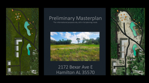 Shown are various possible renderings of a three-phase development under progress off of Highway 278 on the east side of Hamilton.