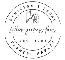 Gabby Parker is operating the Hamilton’s Local Farmer’s Market at the Hamilton Walking Track.