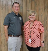Marion County Board of Education Career Tech Director Josh Weatherly (left) is shown with MCBOE Assistant Career Tech Director Benja Jackson right after their interview with the newspaper regarding the new Marion County Career Academy.