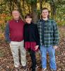 The West Family is shown, from left, Alan, Ann and Shane, 17, a junior at Hamilton High School. Courtesy photo.